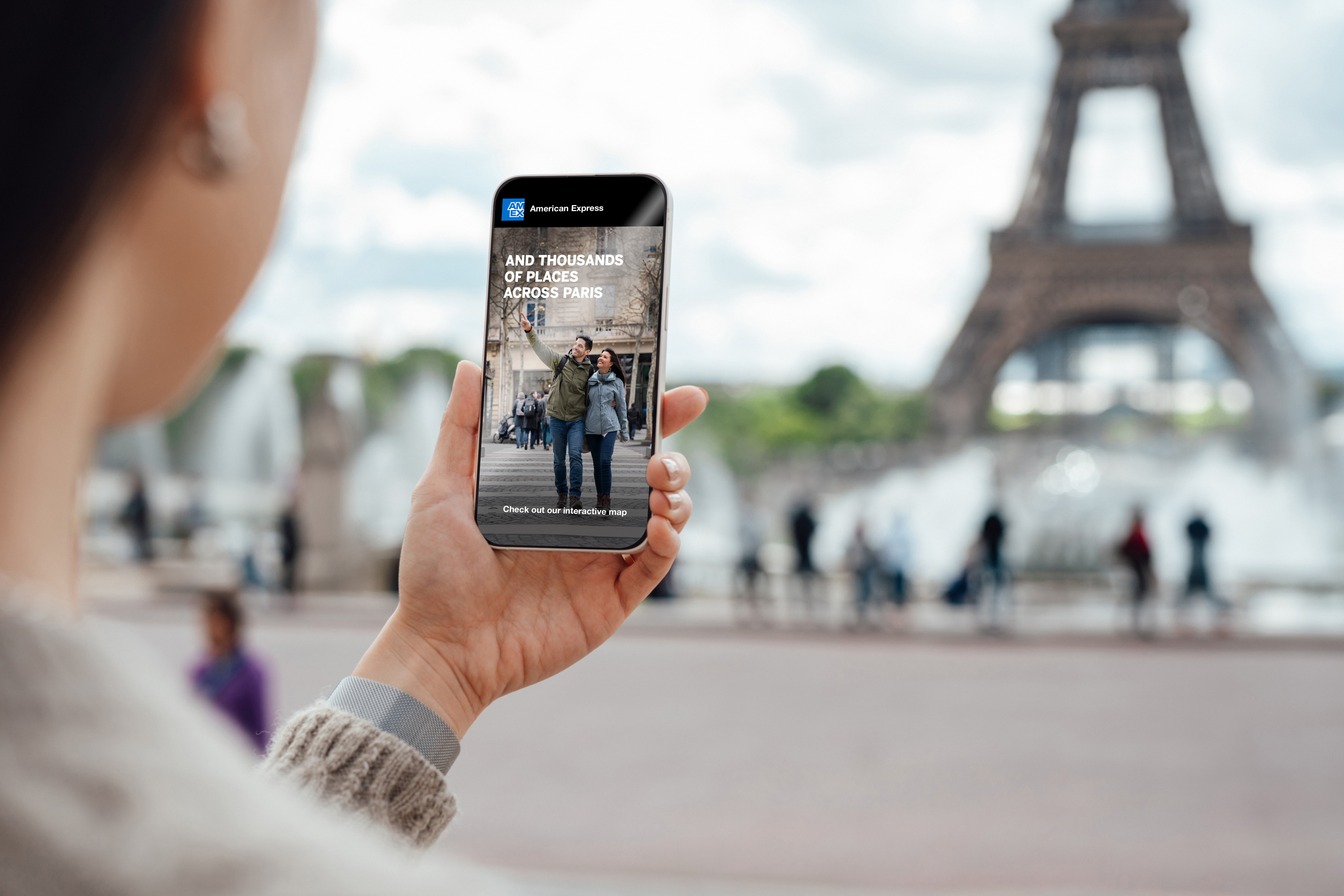 American Express Paris social campaign